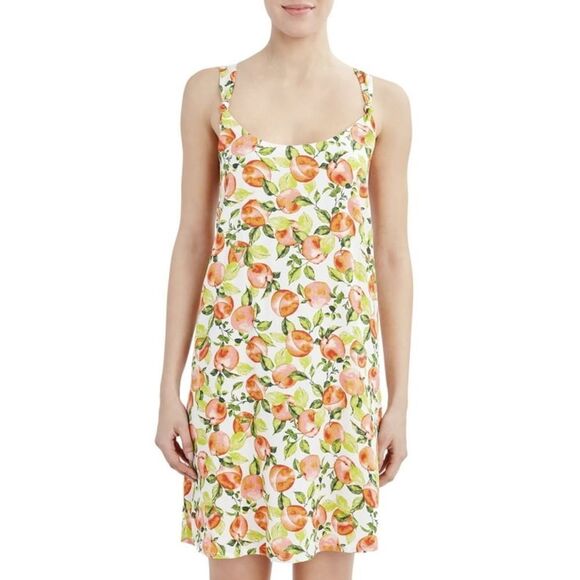 BCBG Paris Peach in Paradise All Occasion Rayon Cover-Up Dress Size Small - Picture 1 of 11